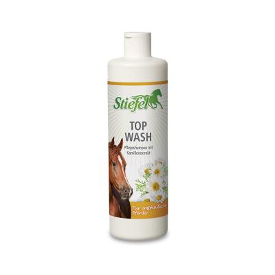 Abbildung Stiefel Flasche Shampoo